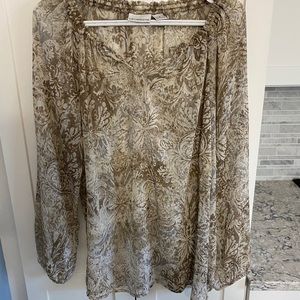 Liz Claiborne Sheer Top